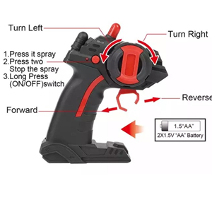 ماشین کنترلی شارژی لامبورگینی قرمز دودزا smoke Lamborghini Remote Control Sport 2.4G -اسباب بازی